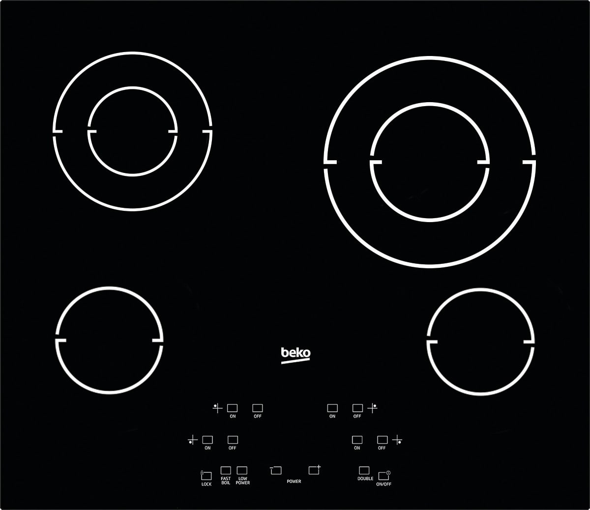 Beko WOS24102SS 24 Inch Single Electric Wall Oven with 2.5 cu. ft