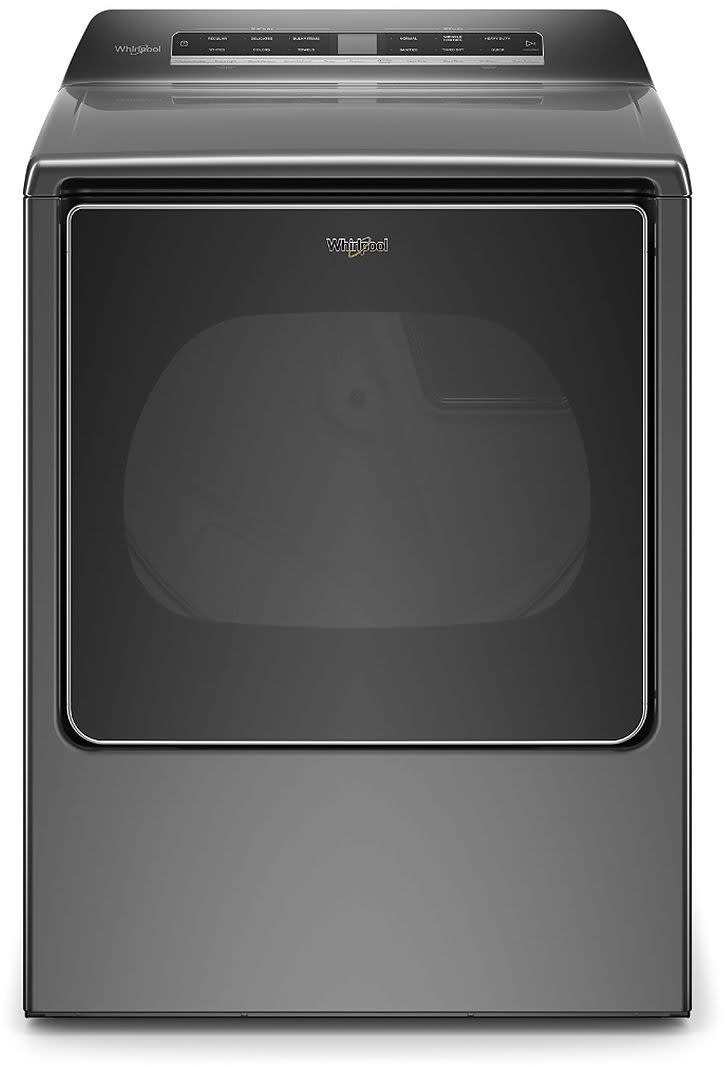 Whirlpool Wgd8120hc 29 Inch Gas Smart Dryer With 8 8 Cu Ft Capacity Wrinkle Shield Plus Option Ecoboost Option 35 Dryer Programs 7 Dryer Options Advanced Moisture Sensing Steam Refresh Cycle And Energy