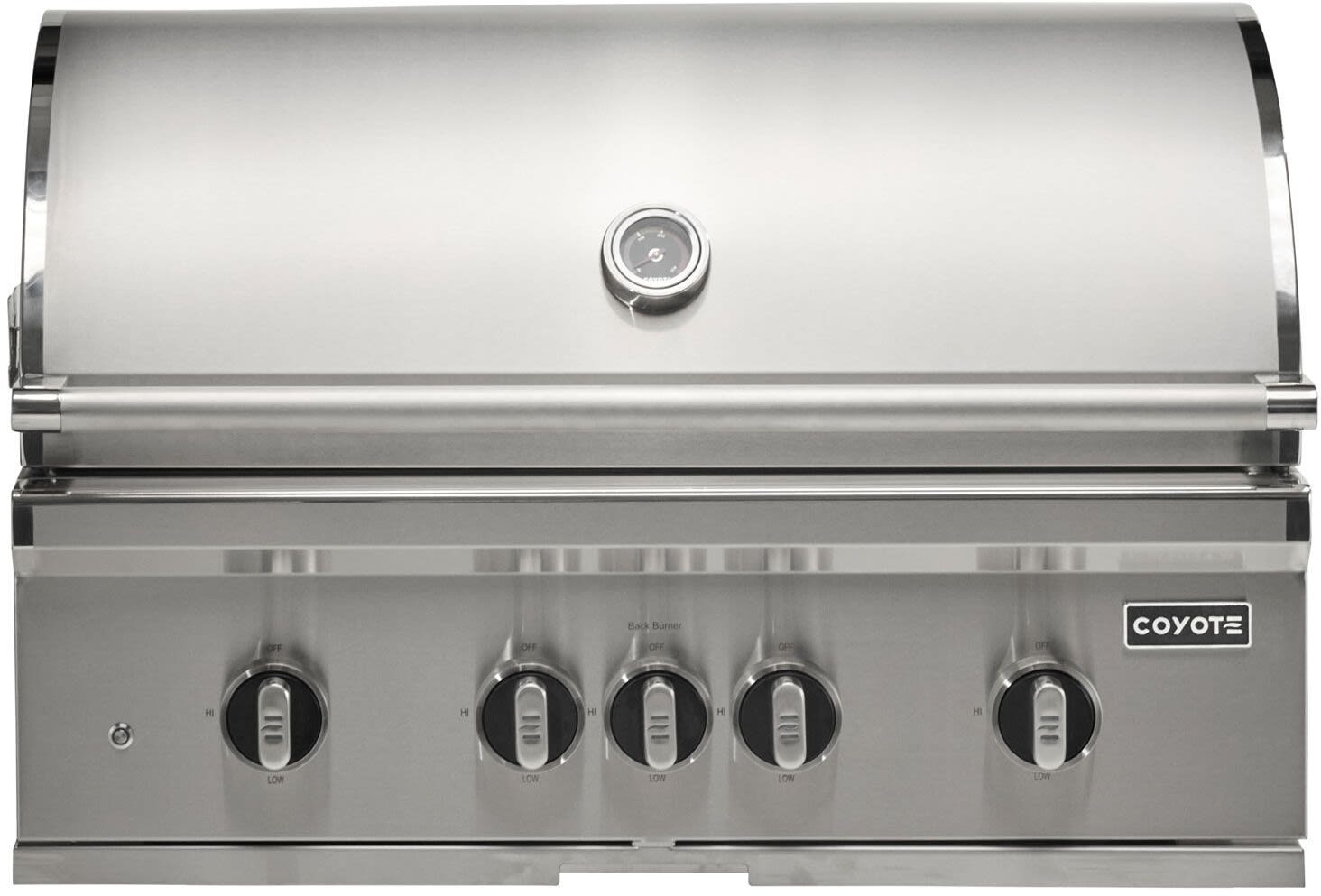 Coyote C1SBLP 11 Inch Built-in Single Side Burner with 15,000 BTU