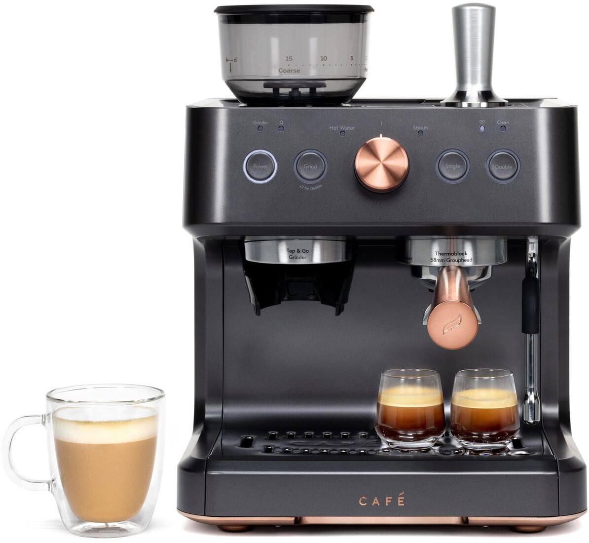 14 Inch Countertop Smart Semi Automatic Espresso Machine