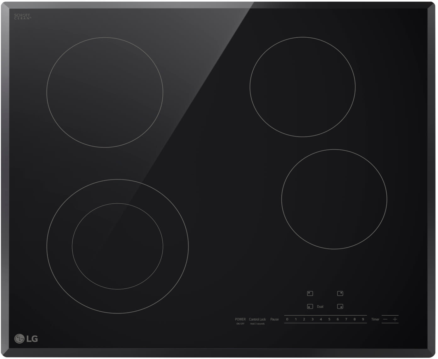 24 Inch Smoothtop Electric Cooktop