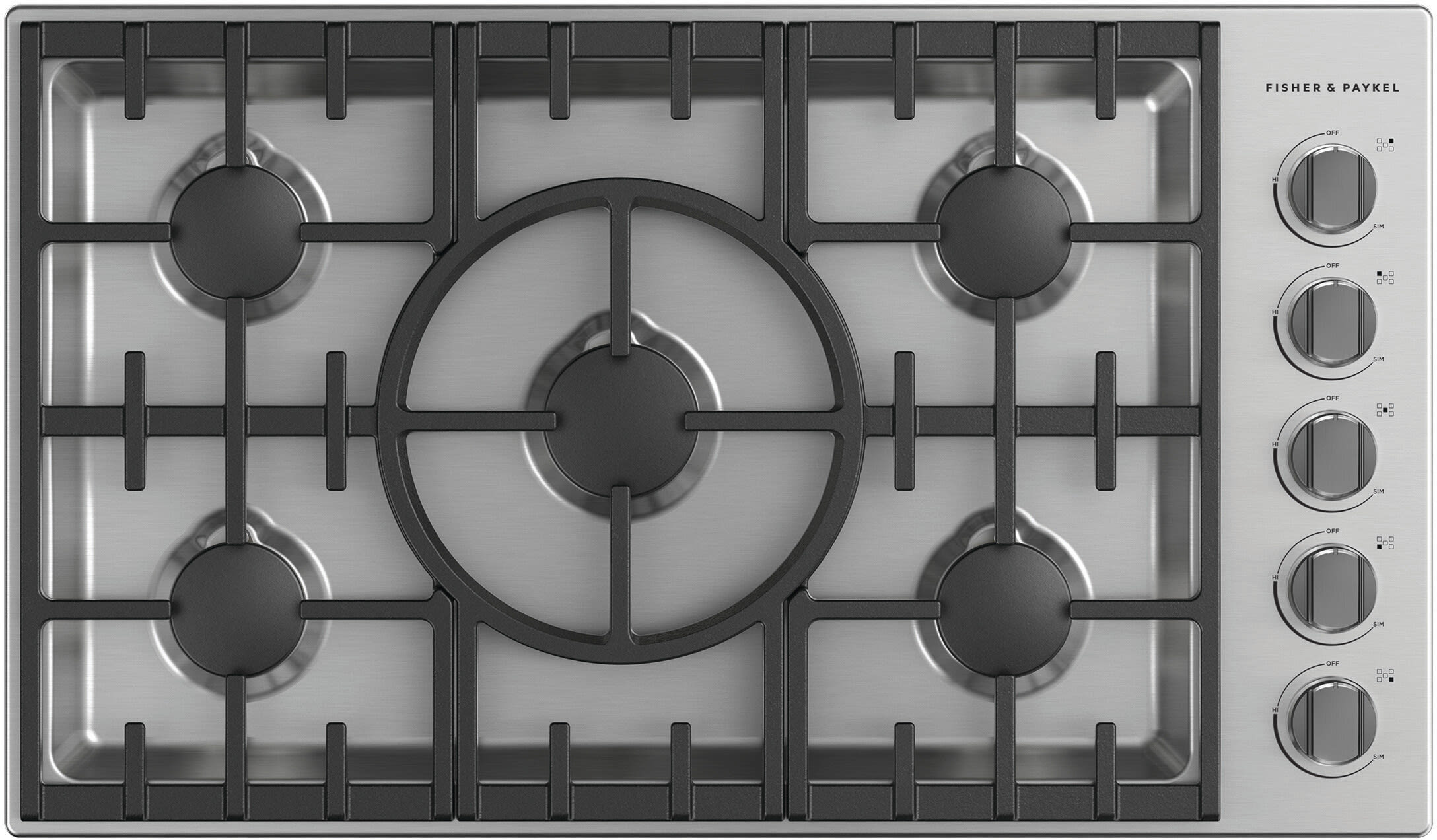 36 Inch Gas Cooktop