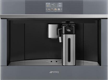 Smeg CMSU4104S 24 Inch Built-In Fully Automatic Coffee Machine
