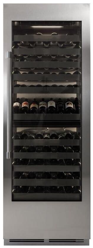 Perlick CR30D24LL 30 Inch Panel Ready Dual-Zone Wine Column with