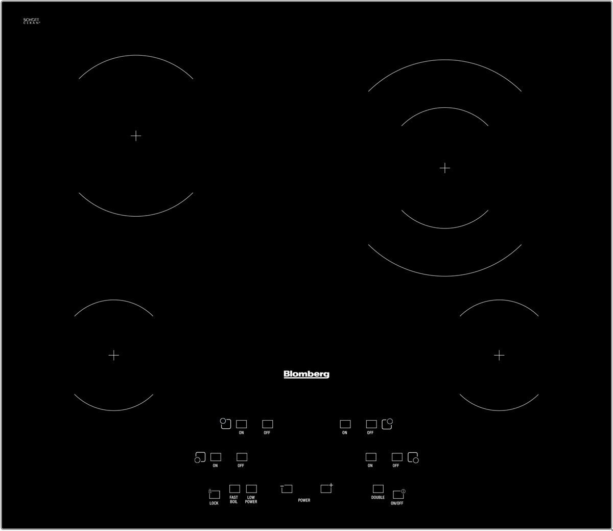 24 Inch Smoothtop Electric Cooktop