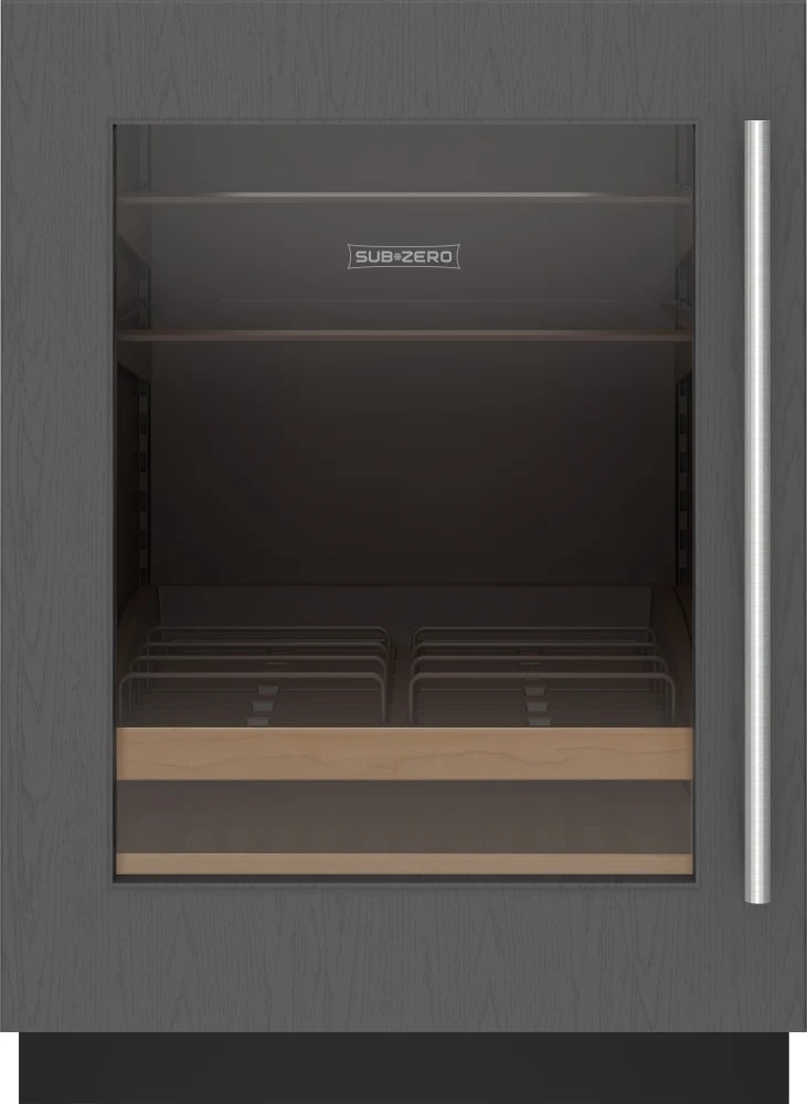 24 Inch Panel Ready Built-In Undercounter Single Zone Smart Beverage Center