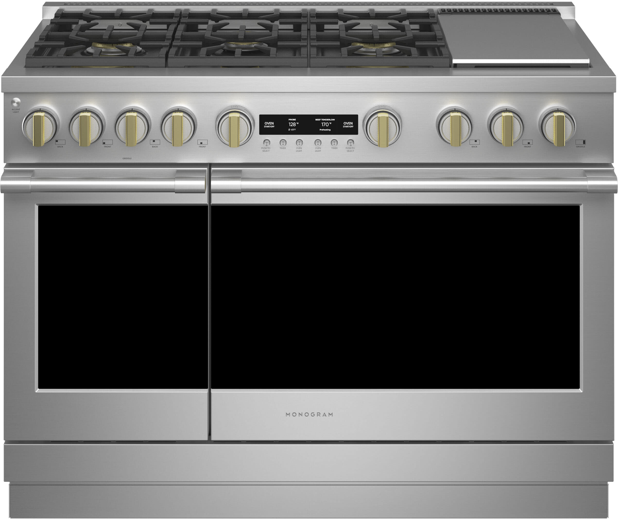 48 Inch Freestanding Professional Dual Fuel Smart Range