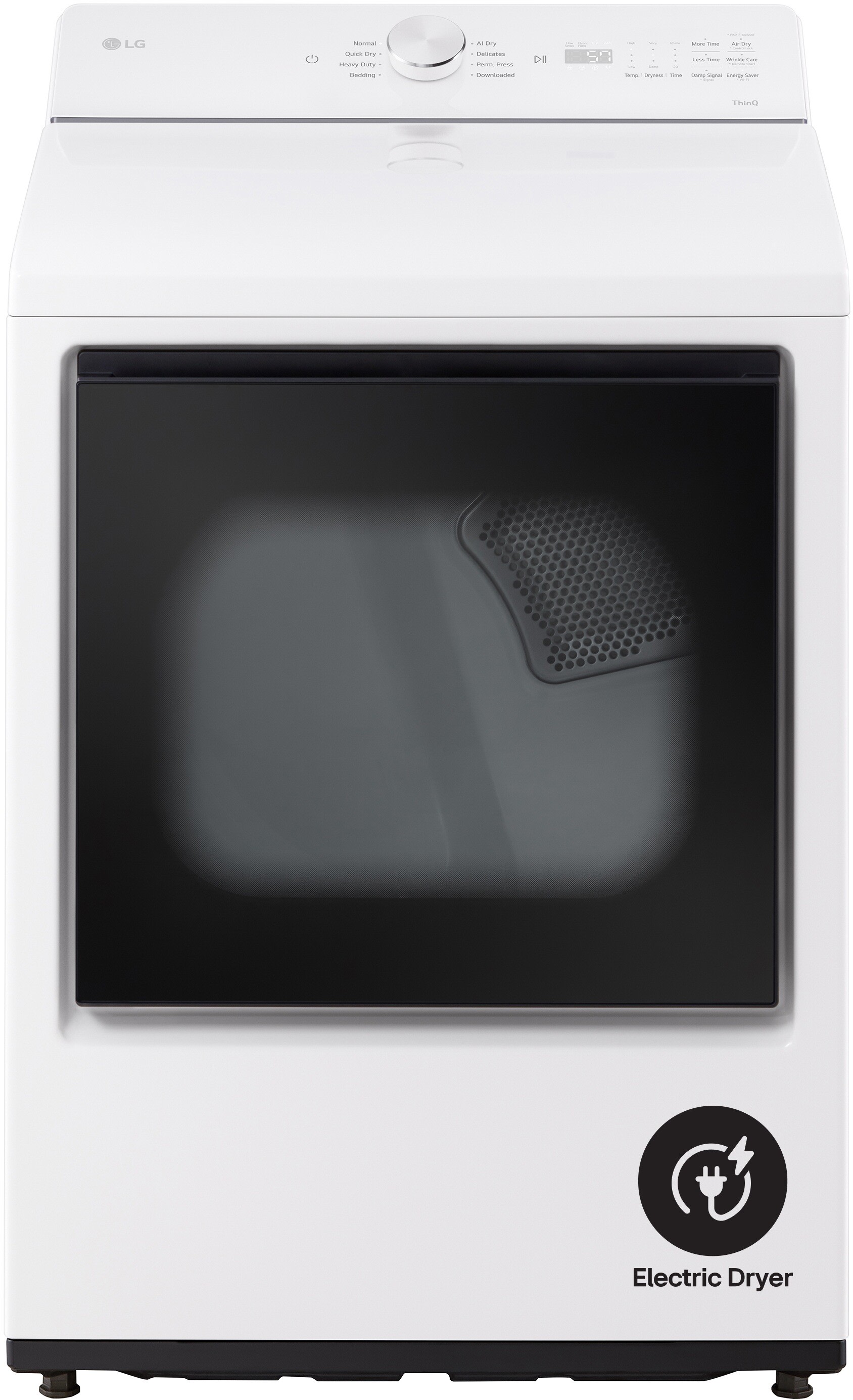 27 Inch Rear Control Electric Dryer