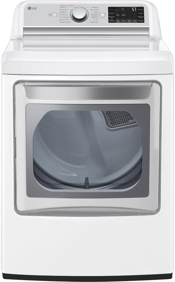 LG 27 in. 5.5 cu. ft. Smart Top Load Washer with TurboWash3D Technology,  Allergiene, Sanitize & Steam Wash Cycle - White