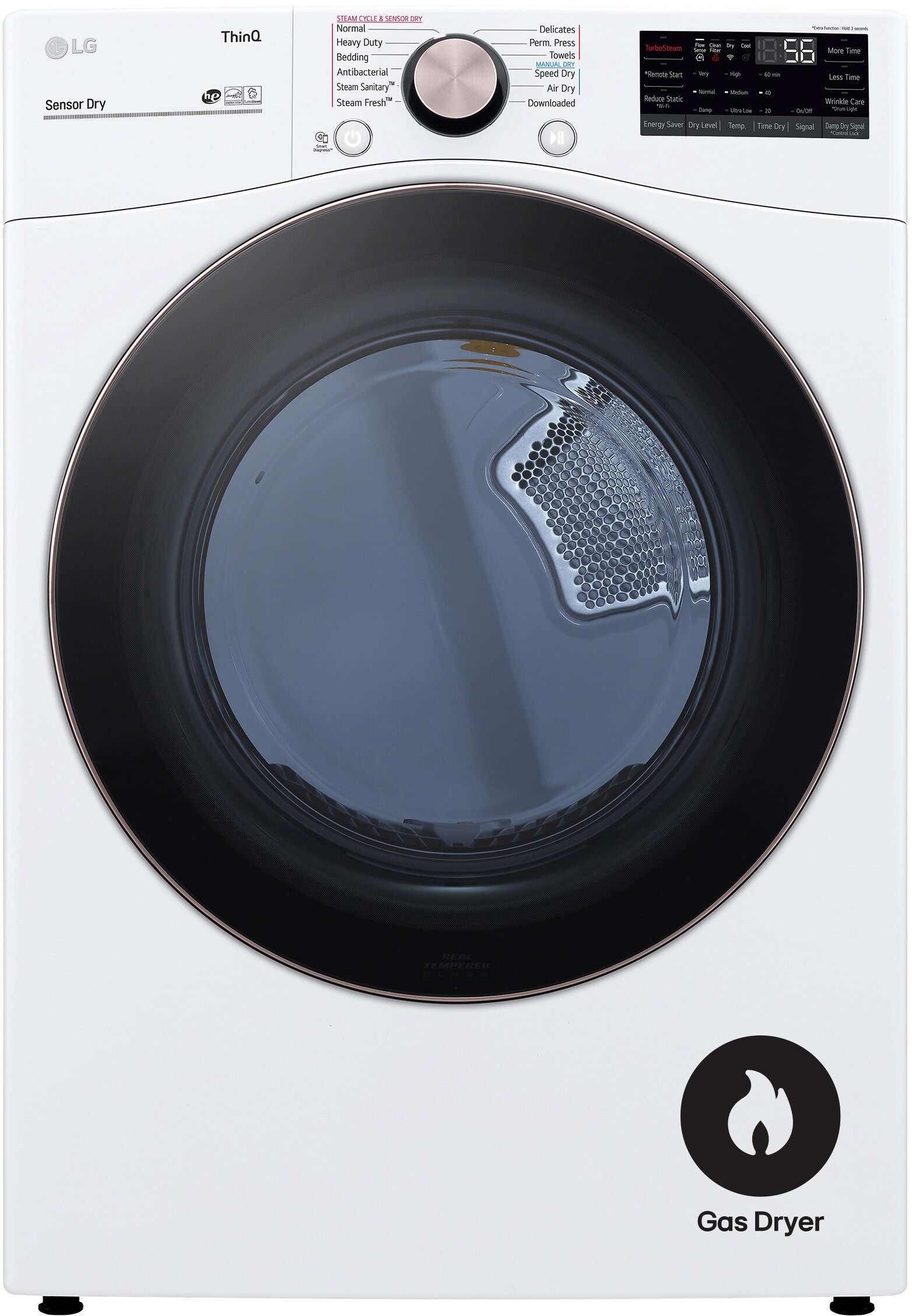 27 Inch Gas Smart Dryer