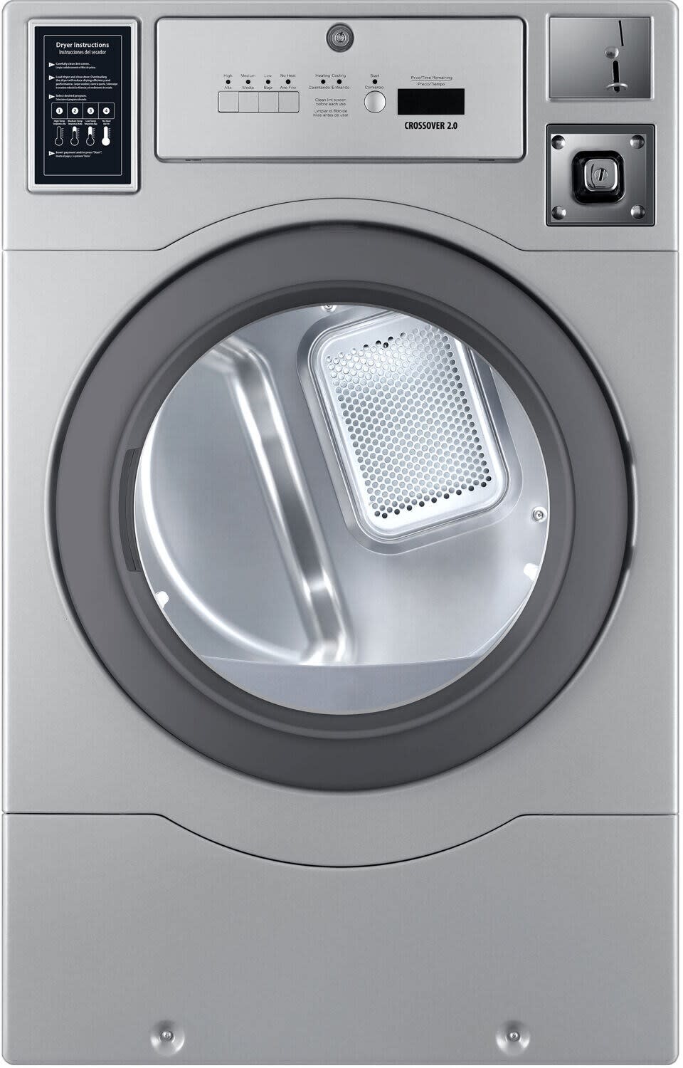 27 Inch Front Load Commercial Electric Dryer