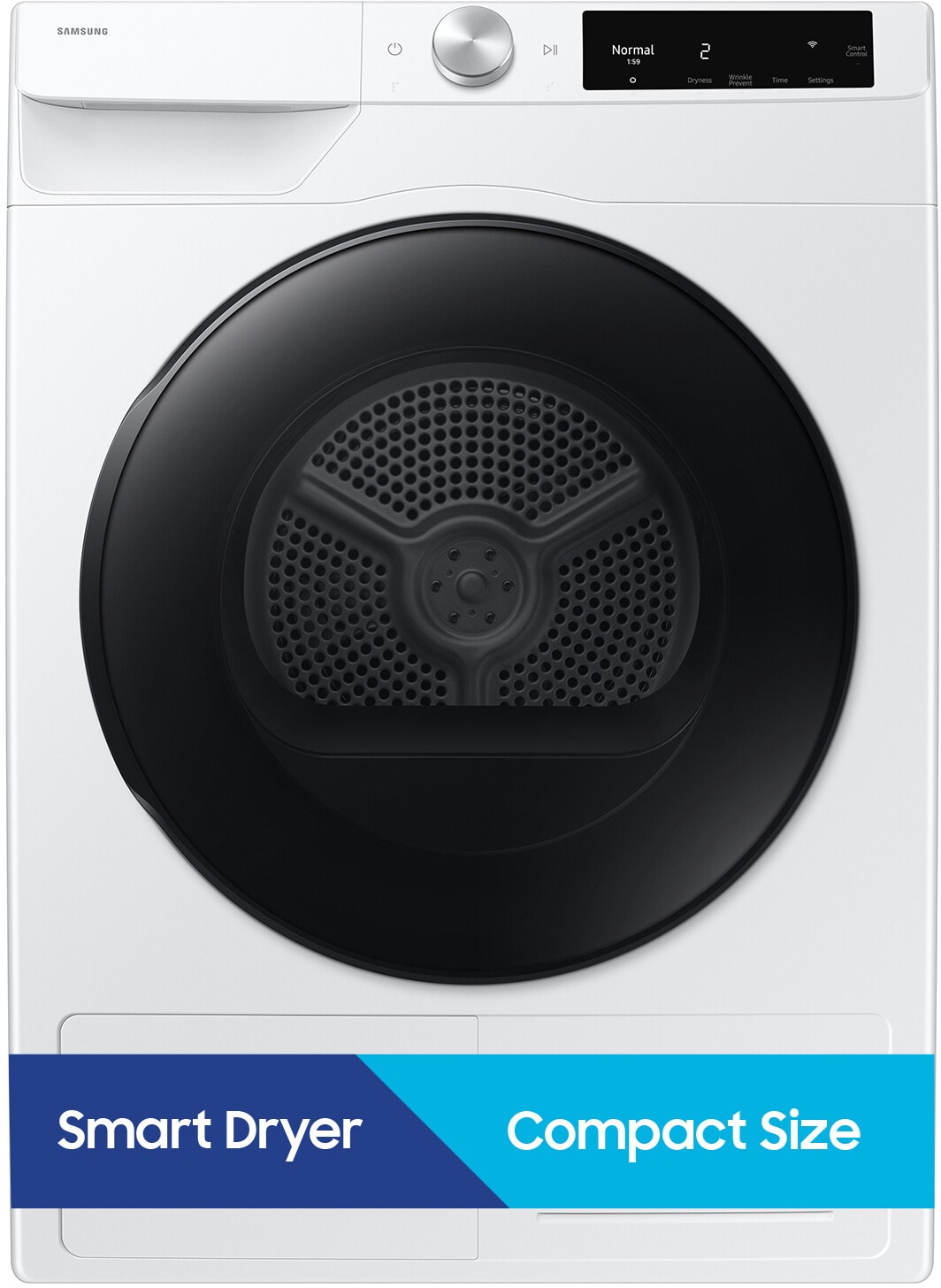 24 Inch Smart Electric Ventless Dryer