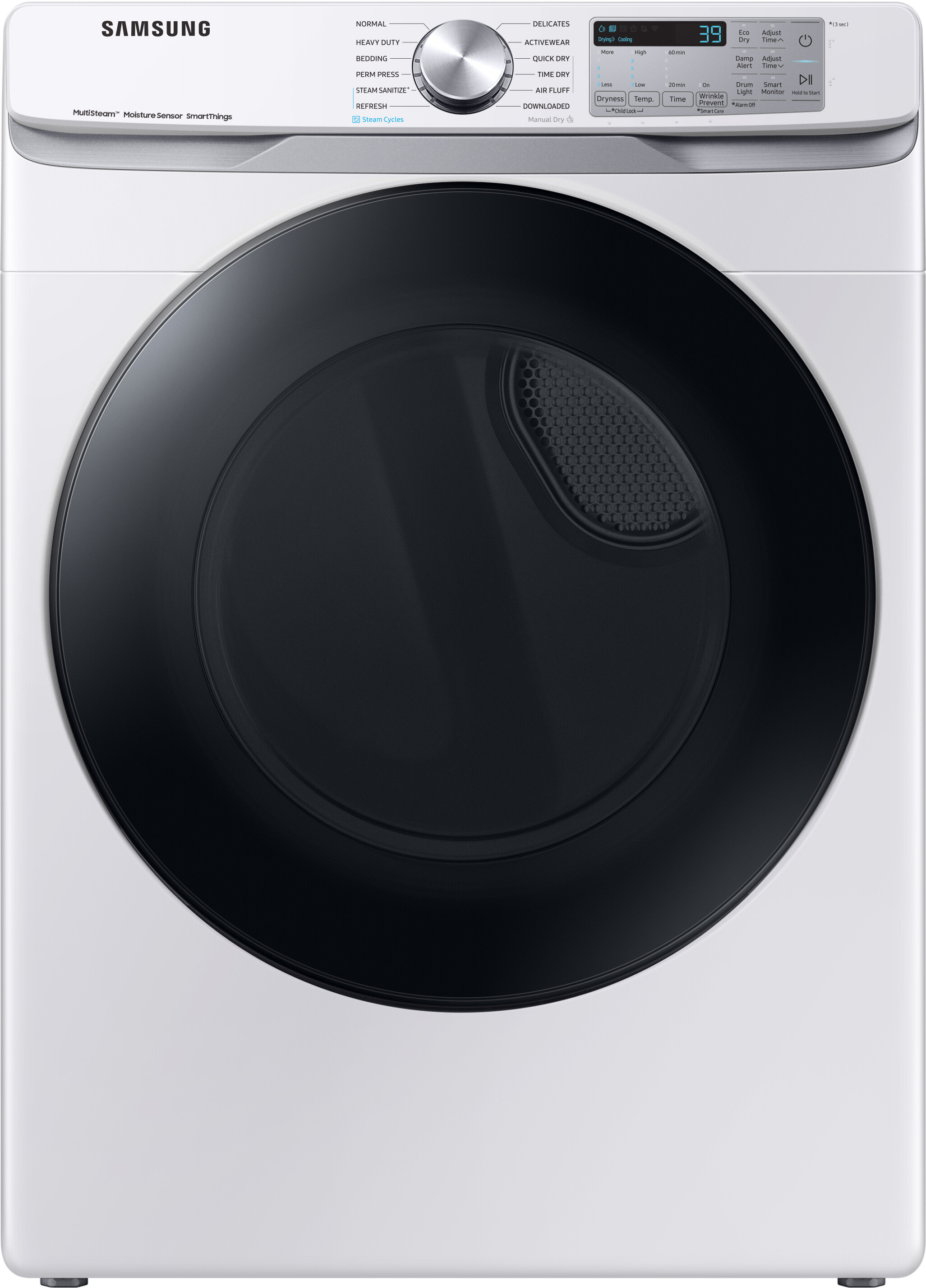 27 Inch Smart Gas Dryer