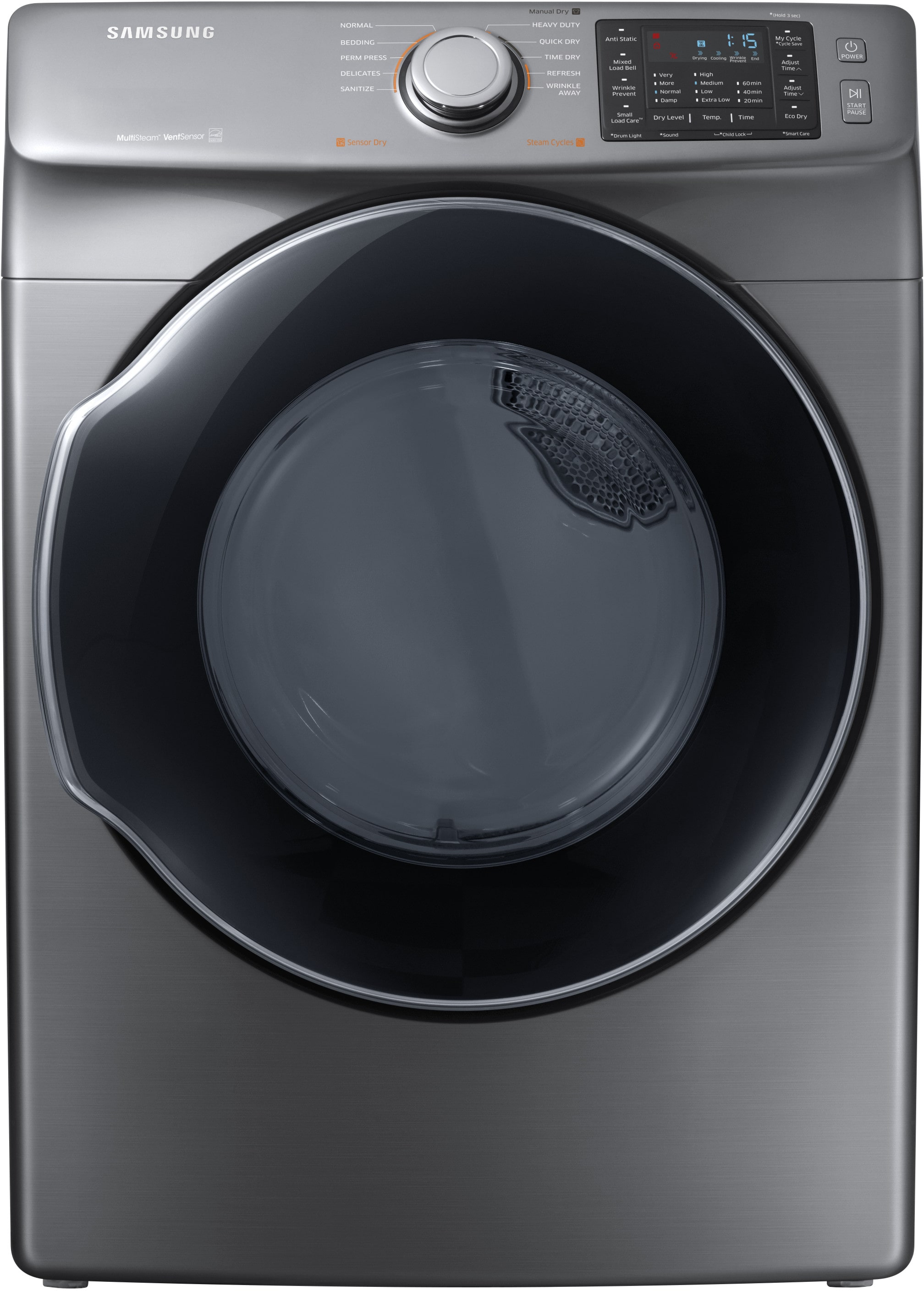 Samsung WF45M5500AP 27 Inch Front Load Washer with Steam, Self Clean+