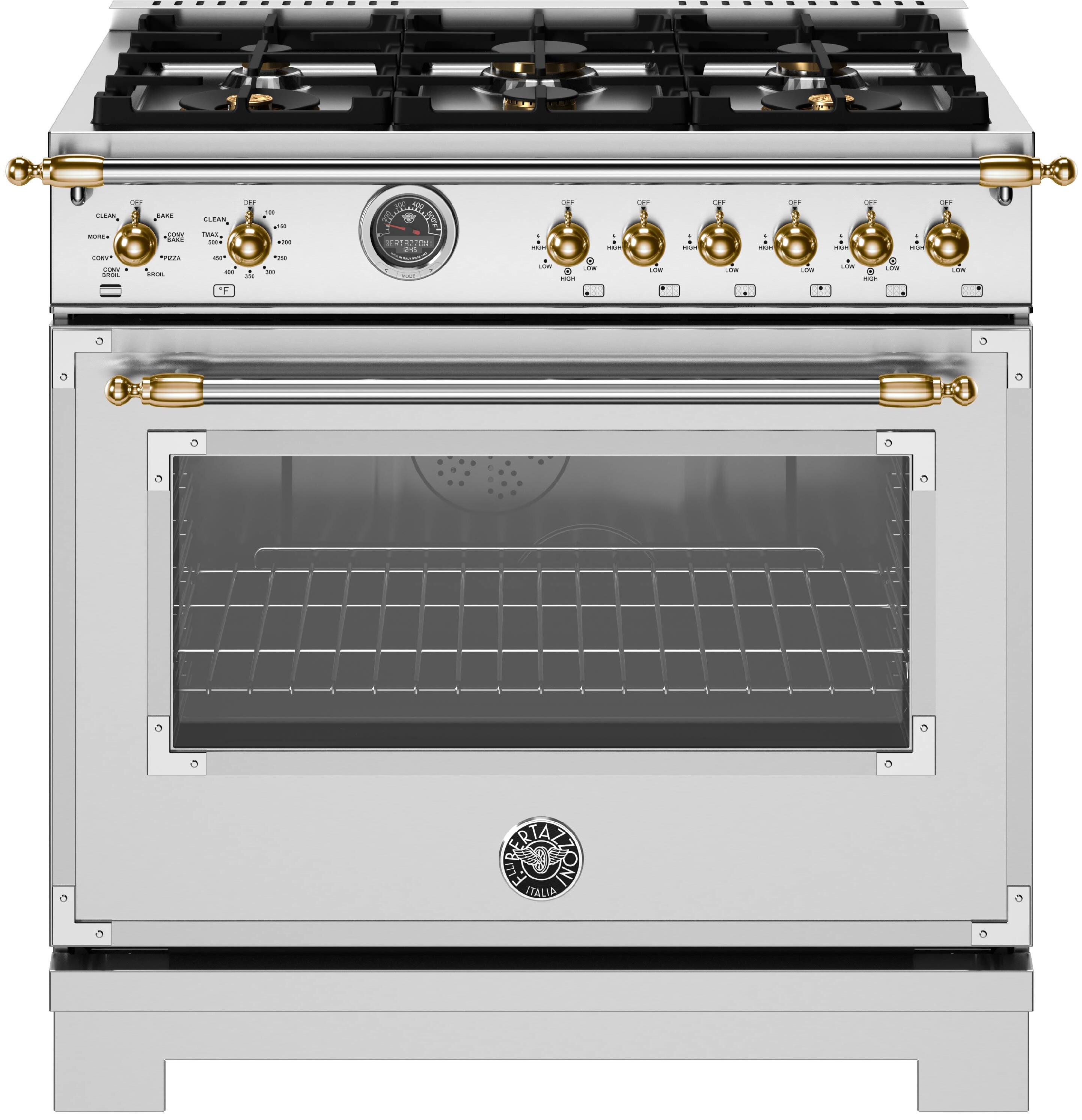 36 Inch Freestanding Dual Fuel Range