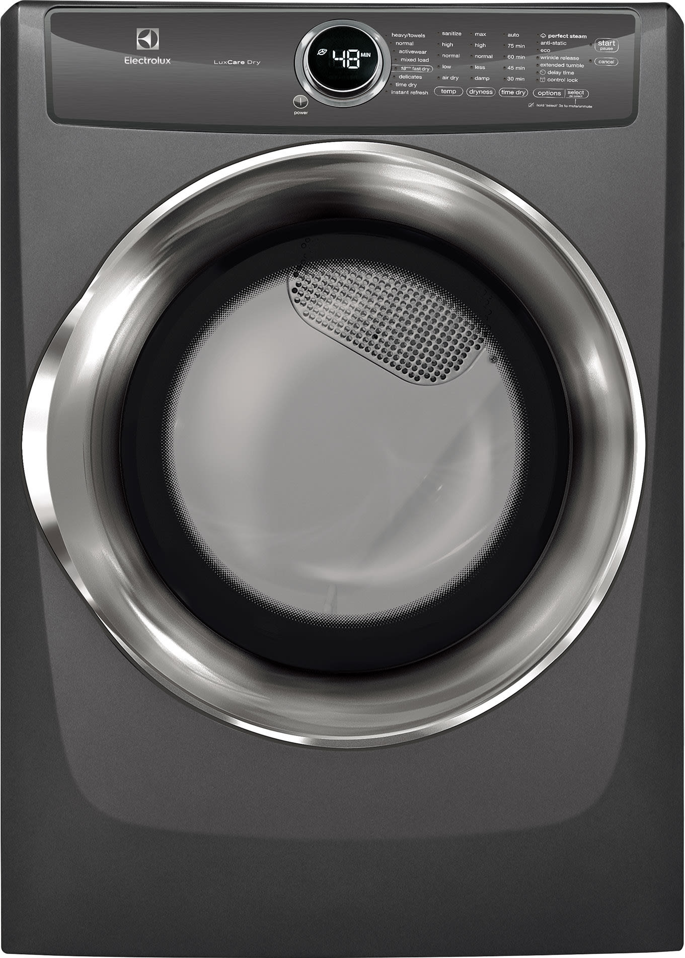 Electrolux Eifls60lt 27 Inch 4 3 Cu Ft Front Load Washer With 11 Wash Cycles 1 300 Rpm Perfectsteam Fast Wash Deep Clean Sanitation Cycle My Favorite Setting Perfect Balance Vibration System And Energy Star Rated Titanium