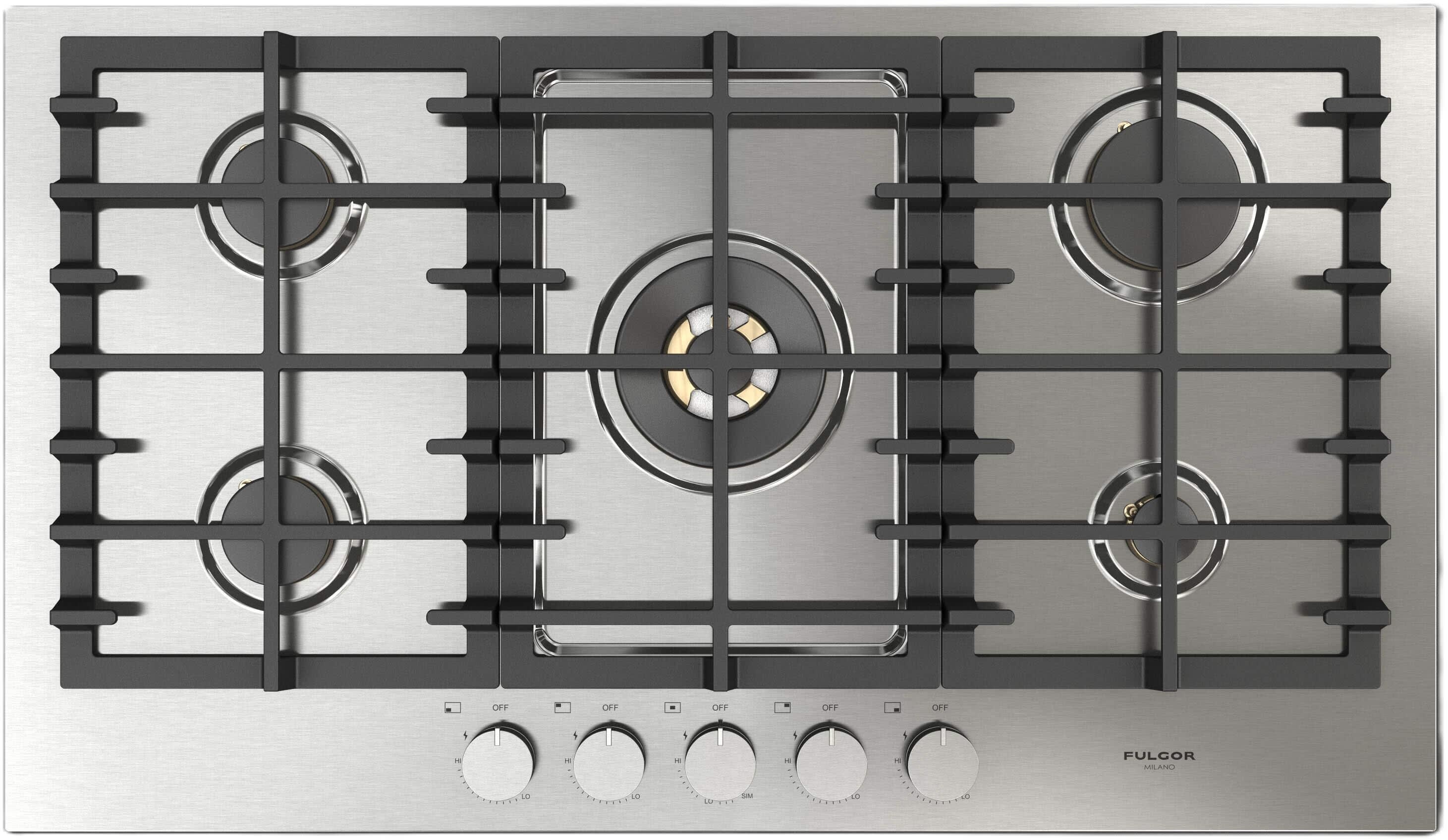 36 Inch Gas Cooktop