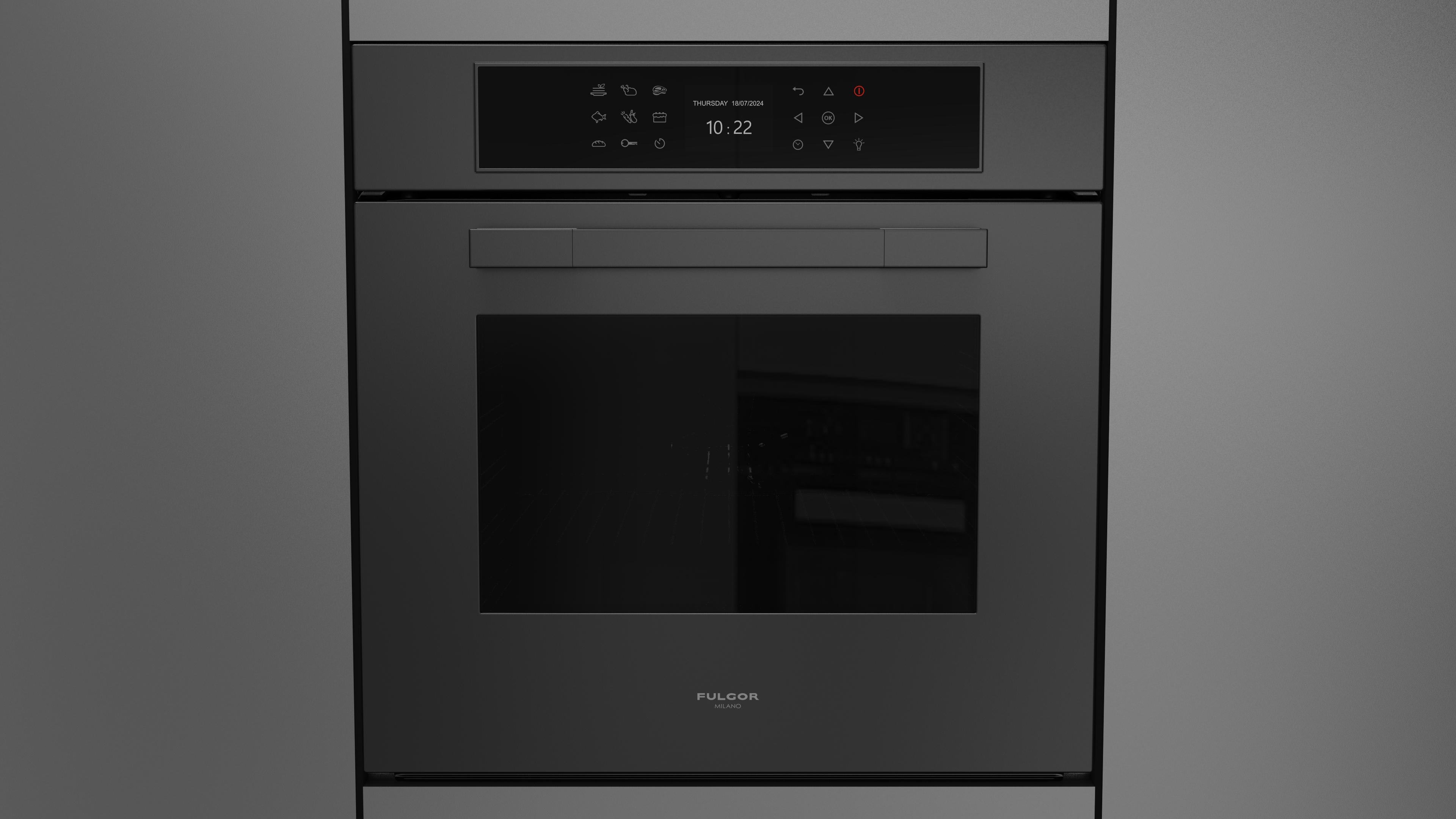 24 Inch Electric Single Convection Wall Oven
