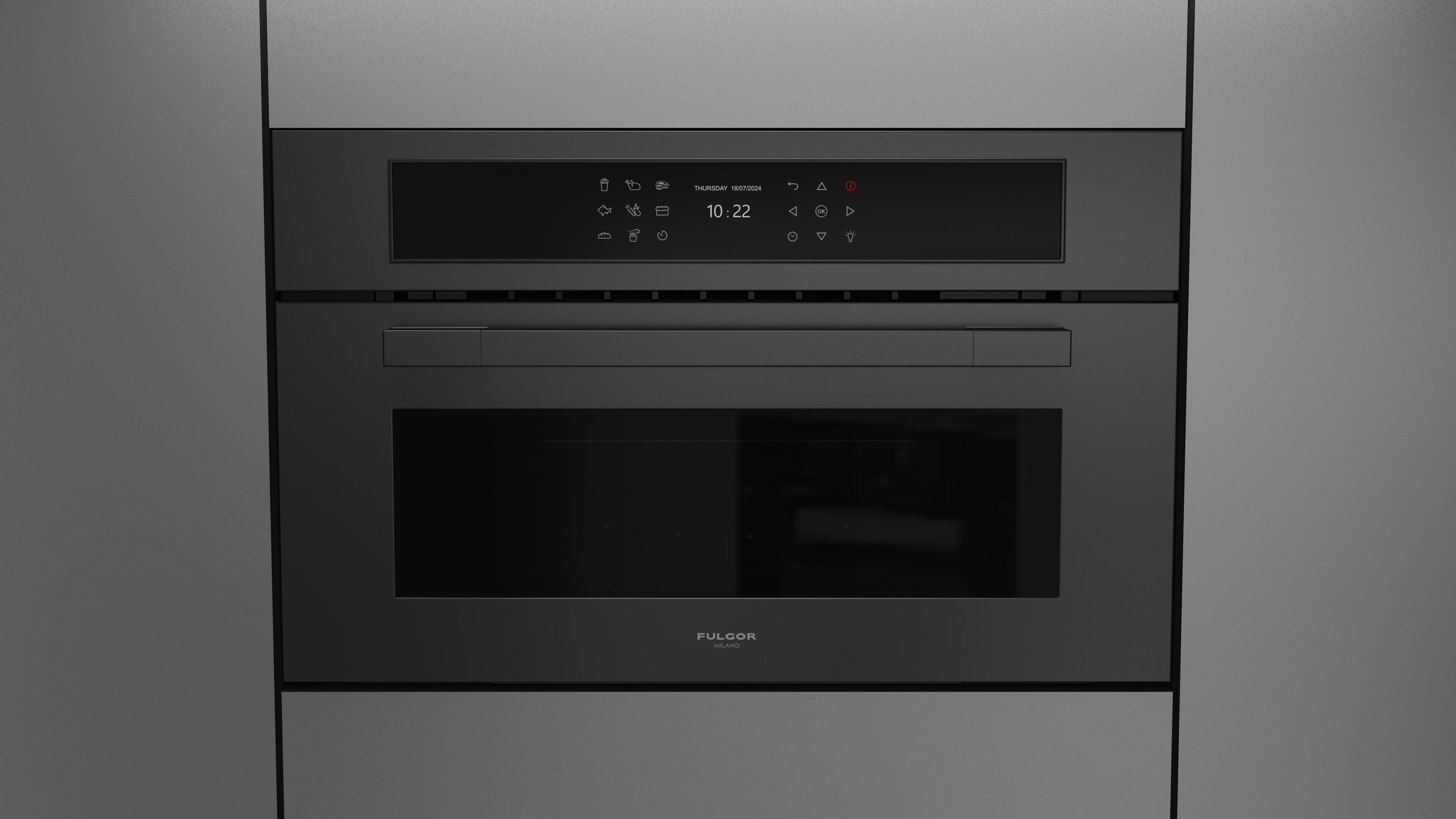 30 Inch Single Convection Speed Electric Wall Oven