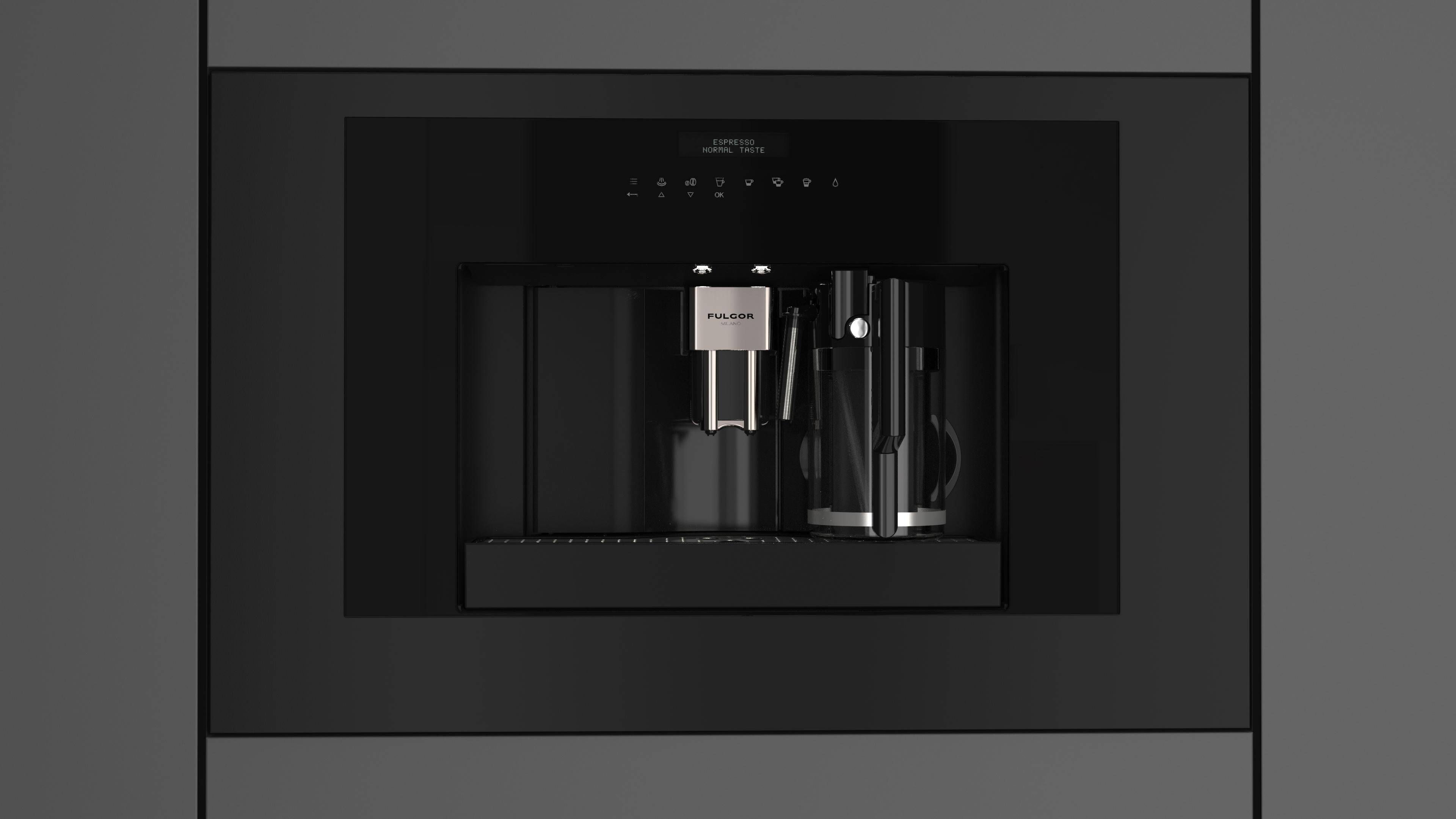30 Inch Built-In Coffee Machine Trim Kit for use
