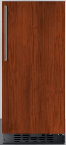 15 Inch Undercounter All Refrigerator, Adjustable Glass Shelves, Door Storage, LED Lighting, Digital Thermostat, Factory Installed Lock and 3.0 cu. ft. Capacity: Panel Ready
