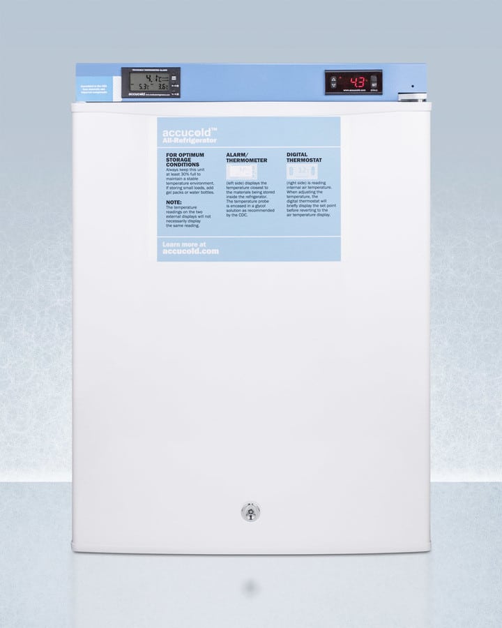 19 Inch Compact Medical Refrigerator