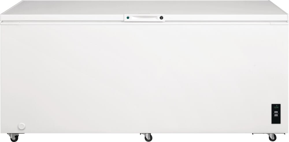 5 Cu.ft Chest Freezer Top Door Deep Freezer Outdoor Chest Freezers Upright  with Removable Baskets, 7 Temperature Settings, White 