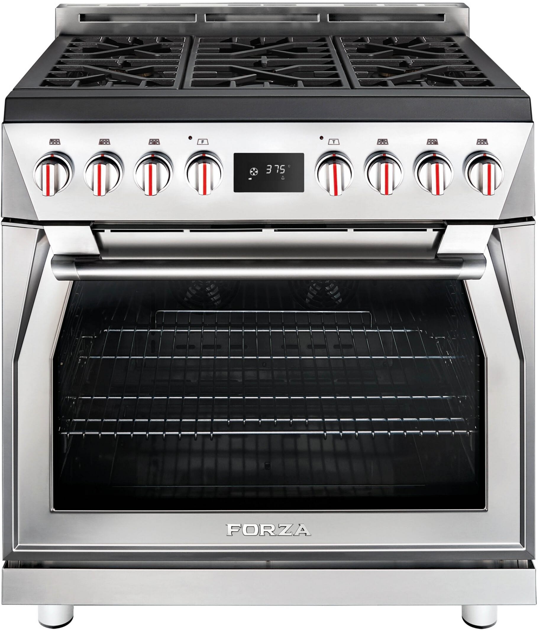 36 Inch Freestanding Professional Dual Fuel Range
