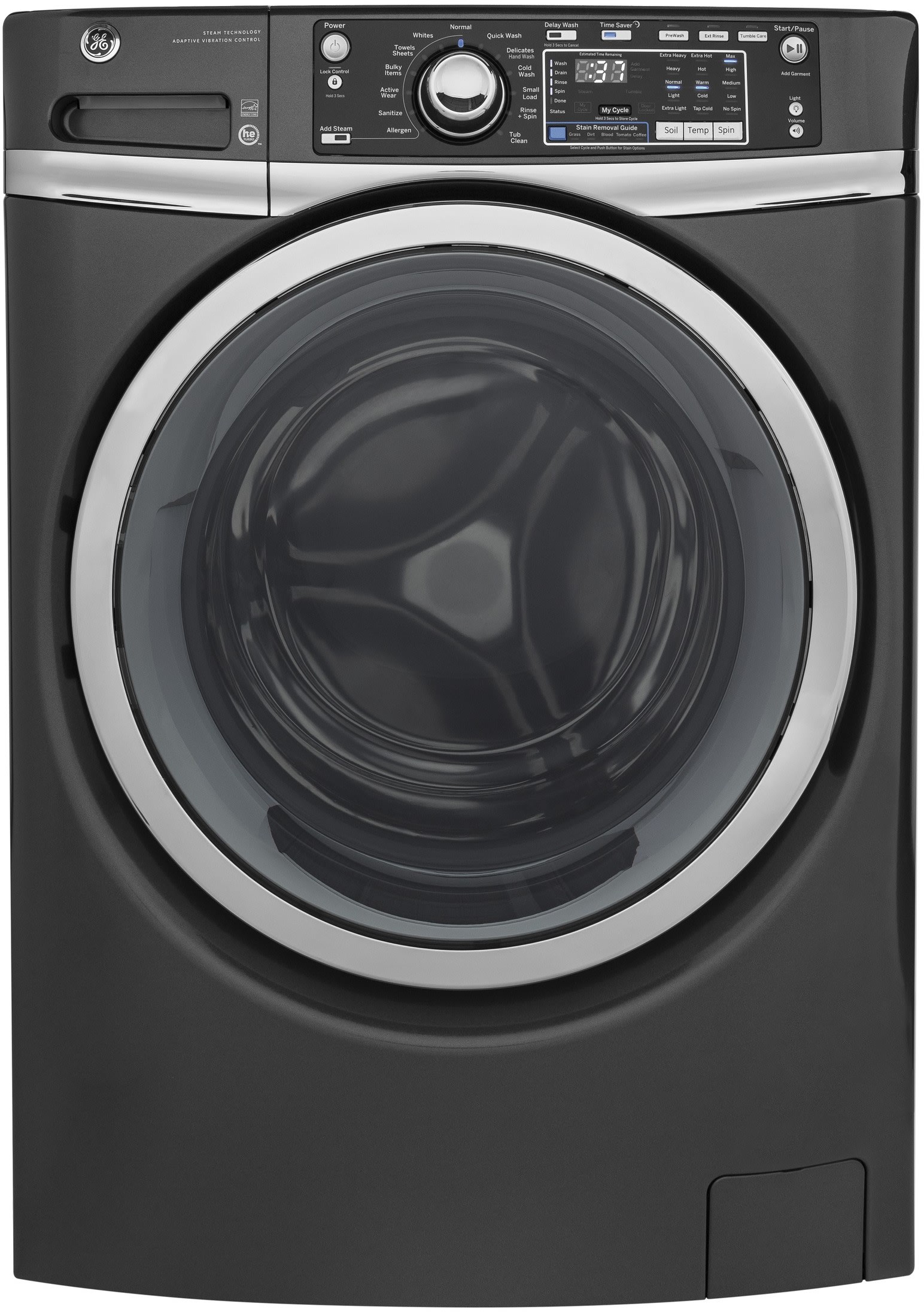Ge Gfw480spkdg 28 Inch Front Load Washer With 4 9 Cu Ft Capacity