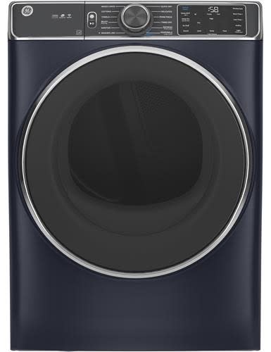 Ge Gfd85espnrs 28 Inch Front Load Smart Electric Dryer With 7 8 Cu Ft Capacity Washer Link 12 Dryer Cycles 2 Options Powersteam Sanitize Cycle Wrinkle Care Damp Alert Ada And Energy Star Royal Sapphire