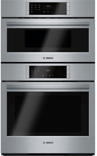 Bosch HBLP451LUC 30 Inch Single Electric Wall Oven with 4.6 cu. ft. European Convection Capacity ...