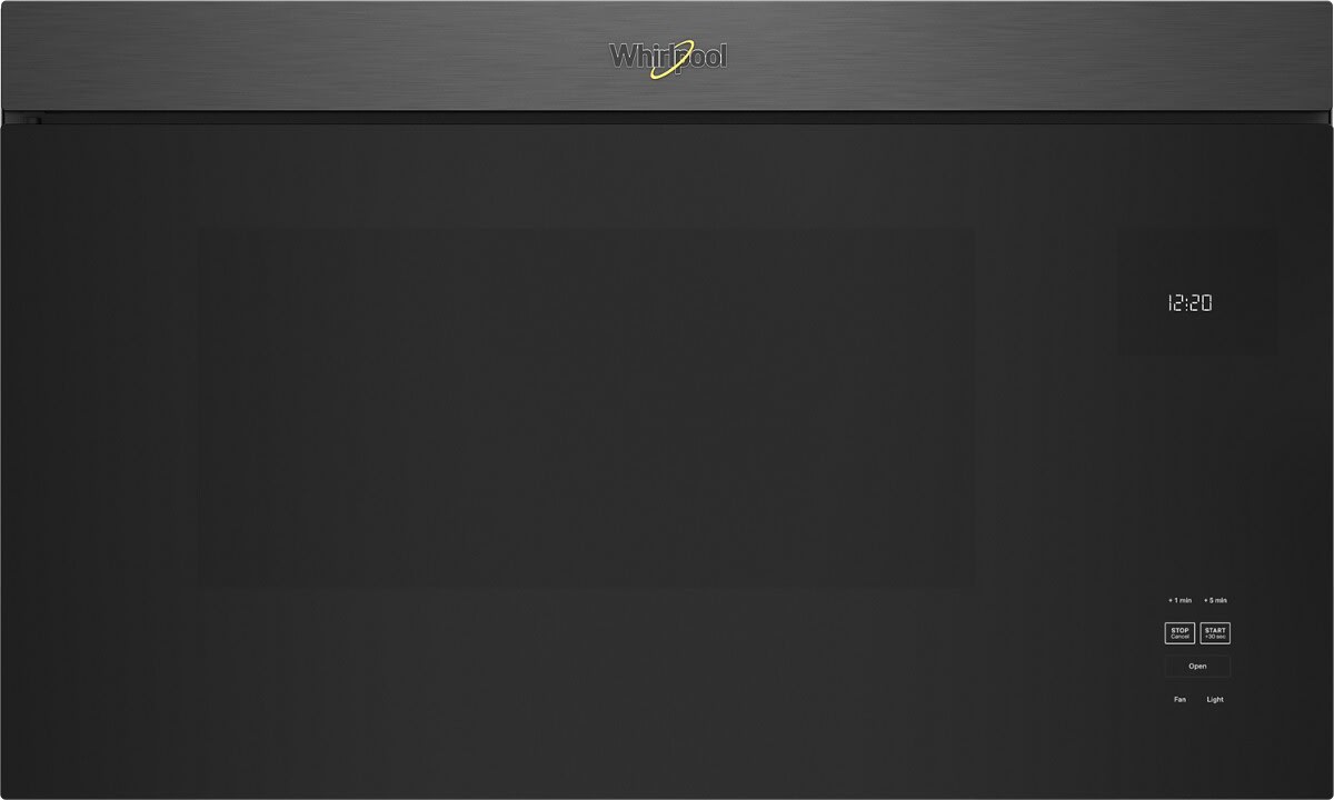 Whirlpool 36 in. Wide French Door Refrigerator with In-Door Water & Ice in Black Stainless Finish 23 cu. ft. WRFC5036RV on Fridge.com