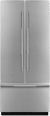 Jennair Jf42nxfxde 42 Inch Panel Ready Built In French Door Refrigerator With 24 17 Cu Ft Total Capacity Filtered Automatic Ice Maker Fresh Flow Air Filter Twinfresh Climate Control System Theater Led Lighting Touch