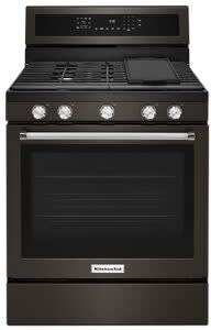 KitchenAid 5.8 cu. ft. Slide-In Gas Range with Self-Cleaning