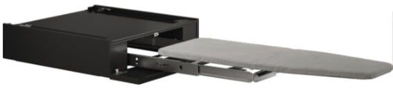 Pull-Out Ironing Board: Graphite Black