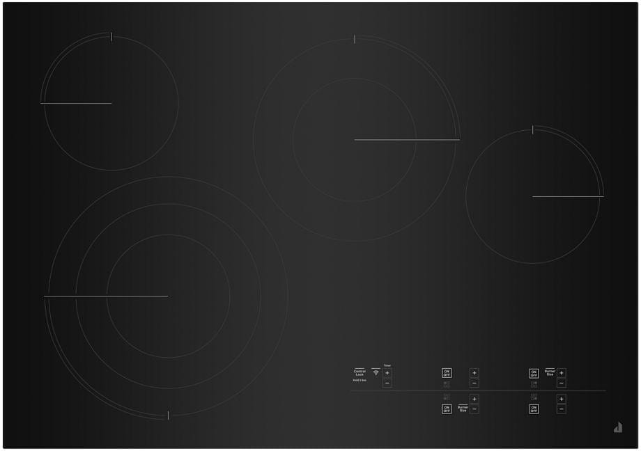 30 Inch Electric Cooktop
