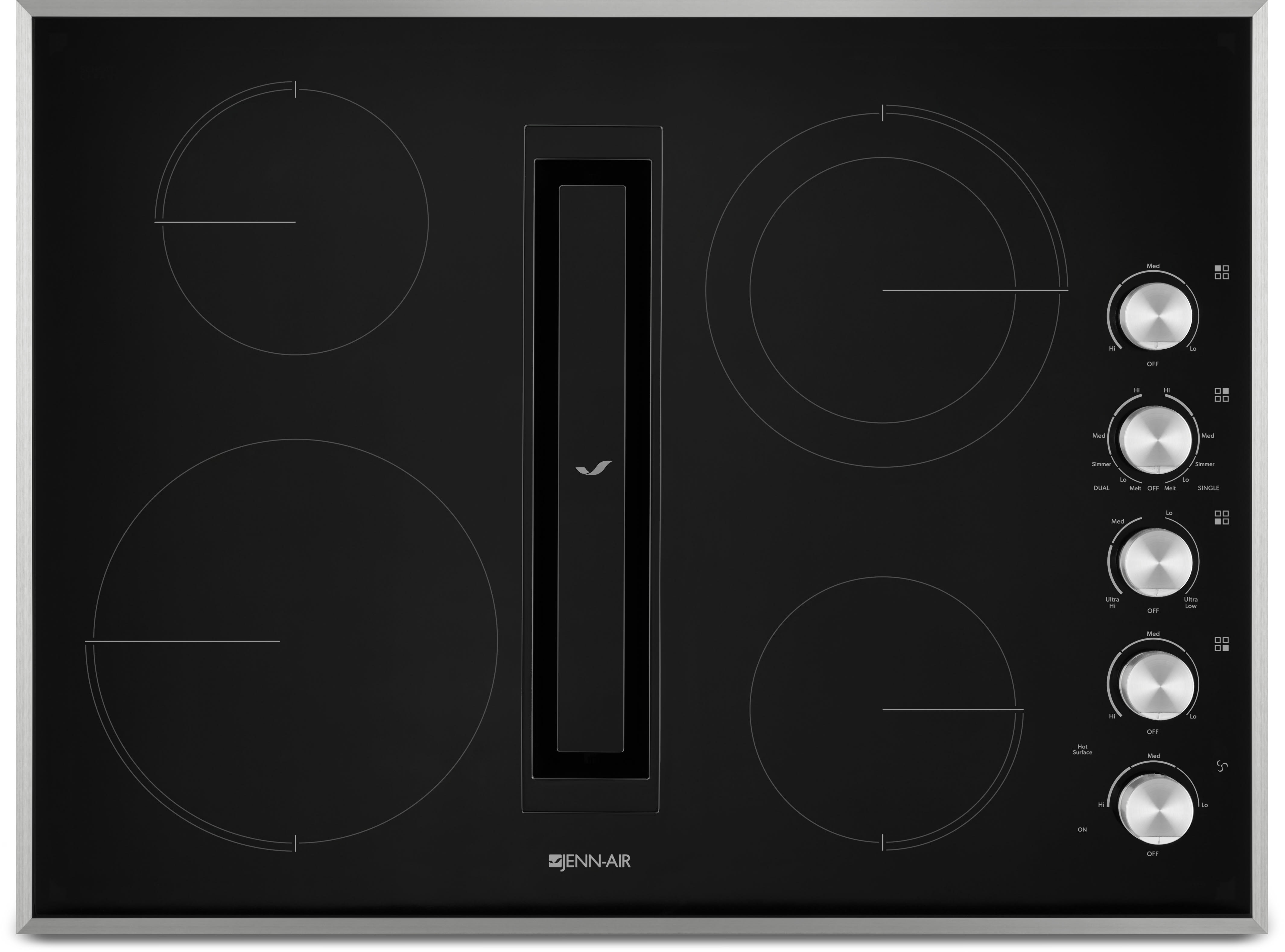 JennAir JJW2827DS 27 Inch Double Combination Electric Wall Oven with 8.