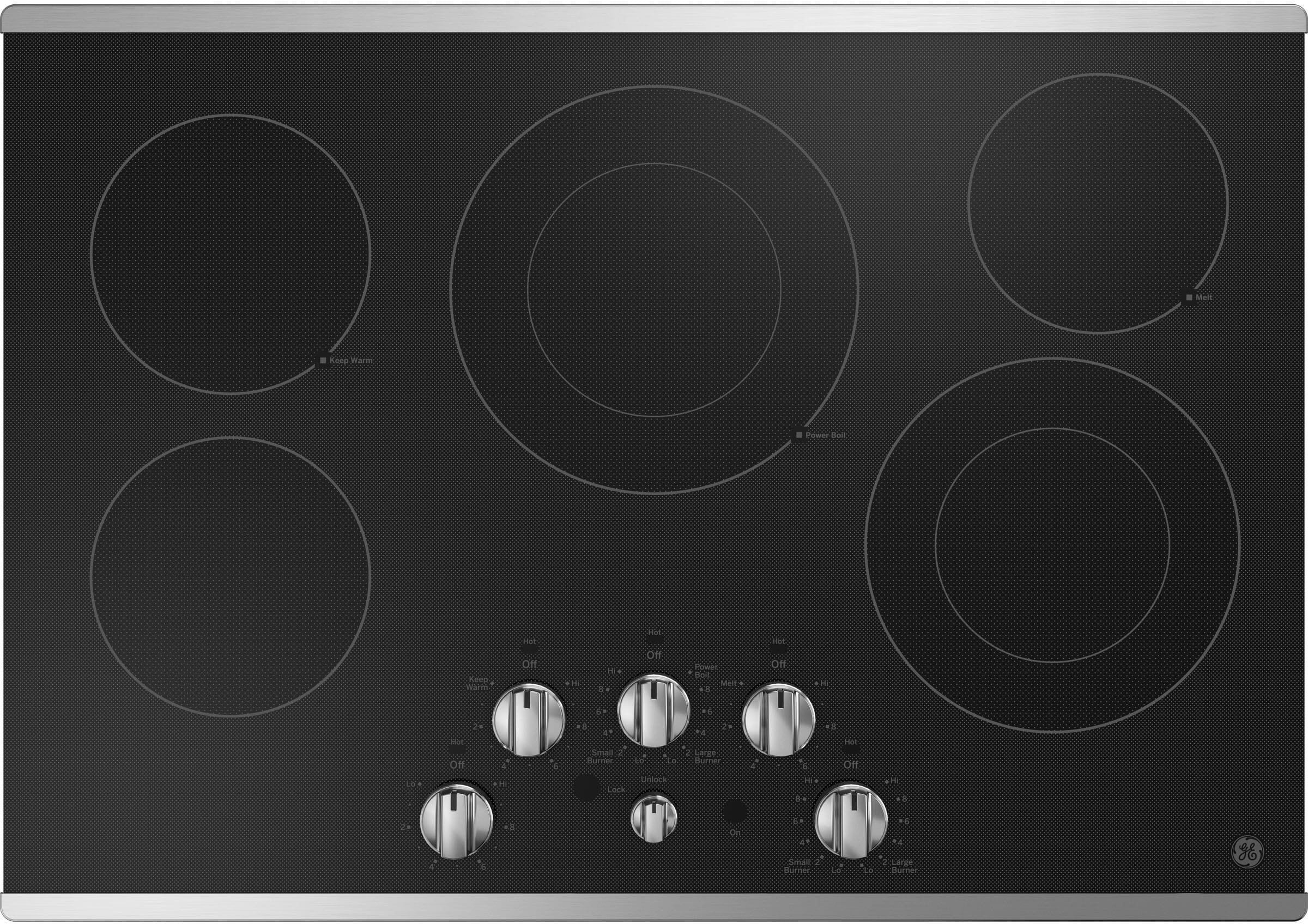 30 Inch Electric Cooktop