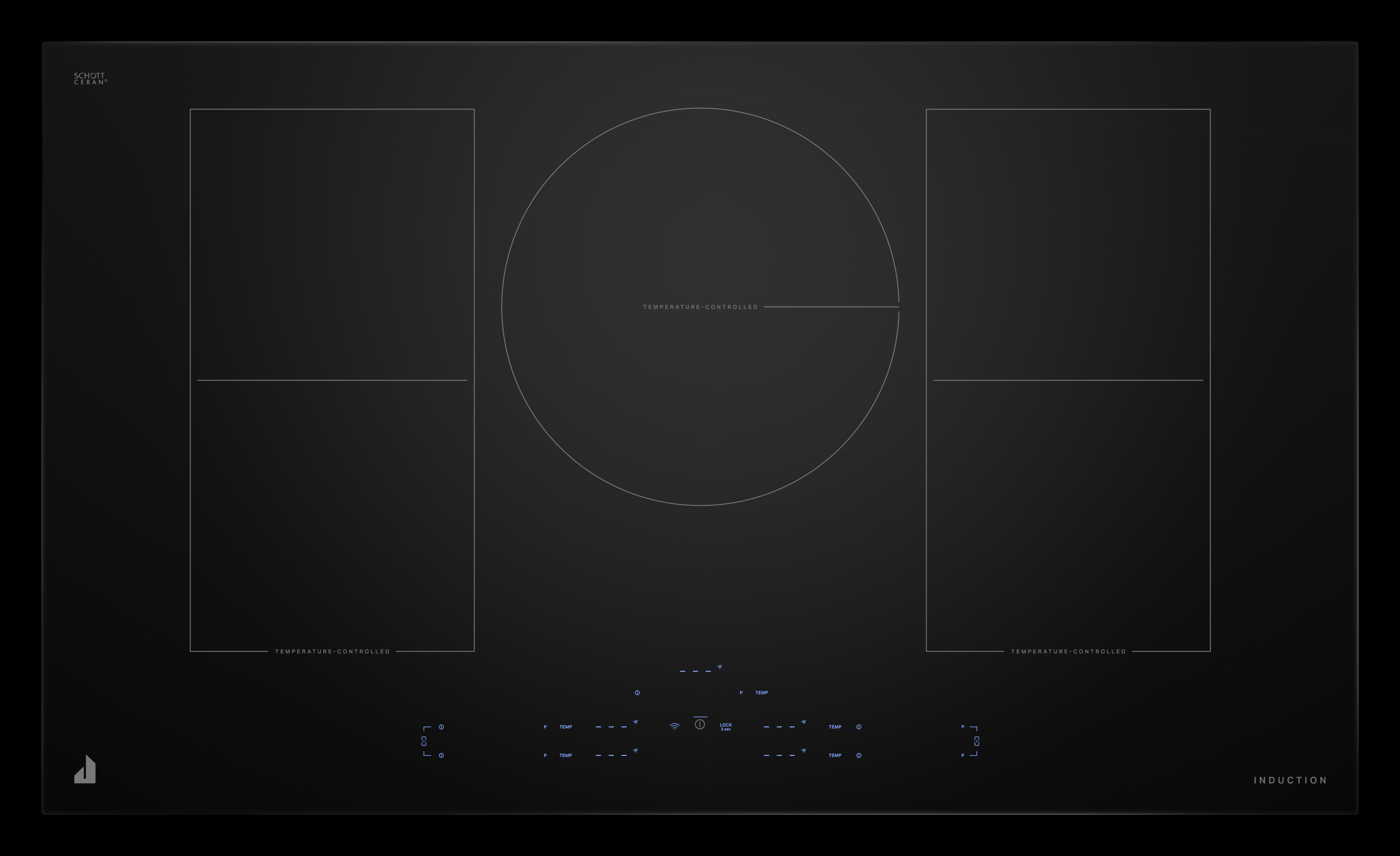 36 Inch Induction Smart Cooktop