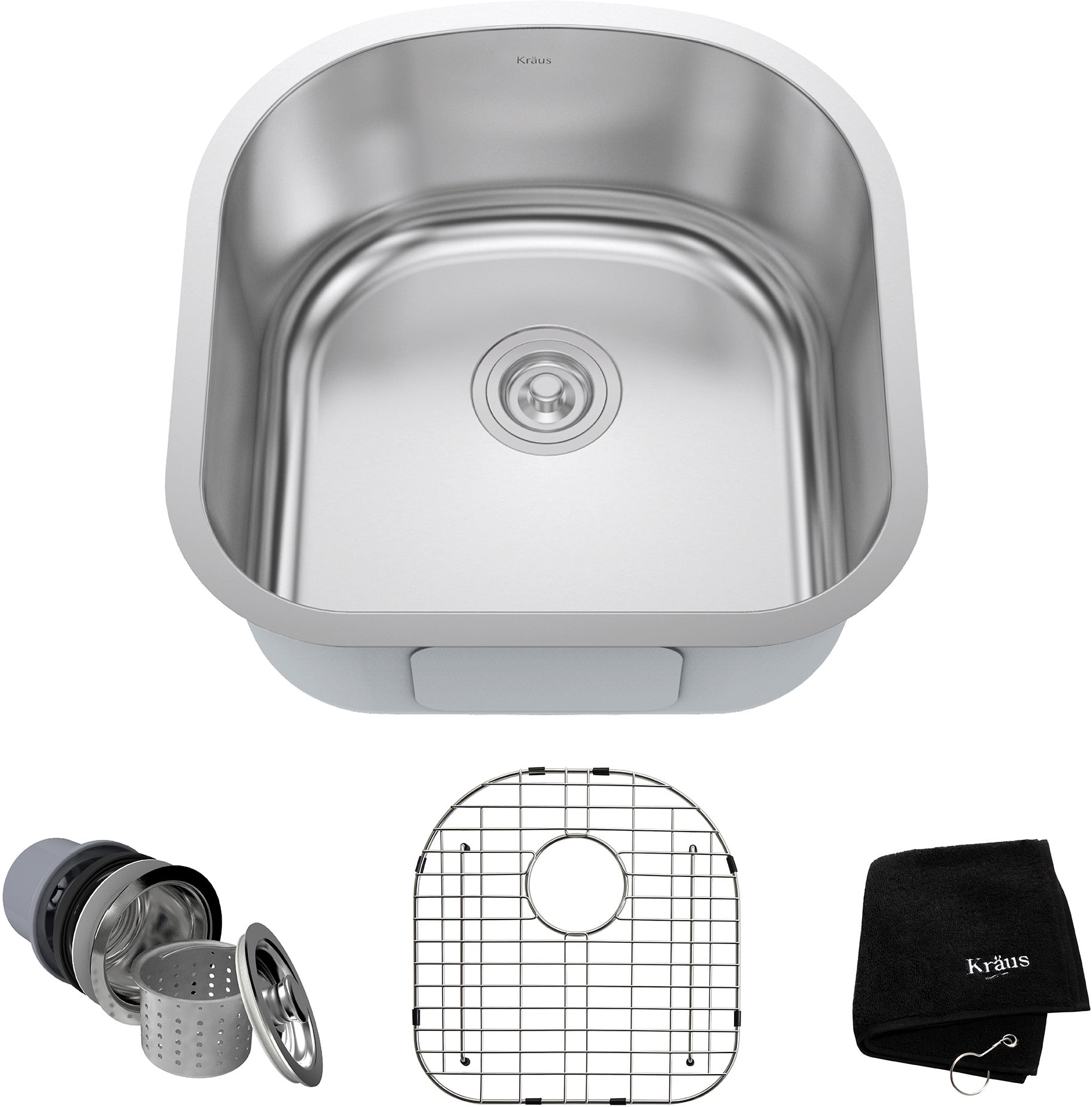 Kraus single lever pull out kitchen faucet