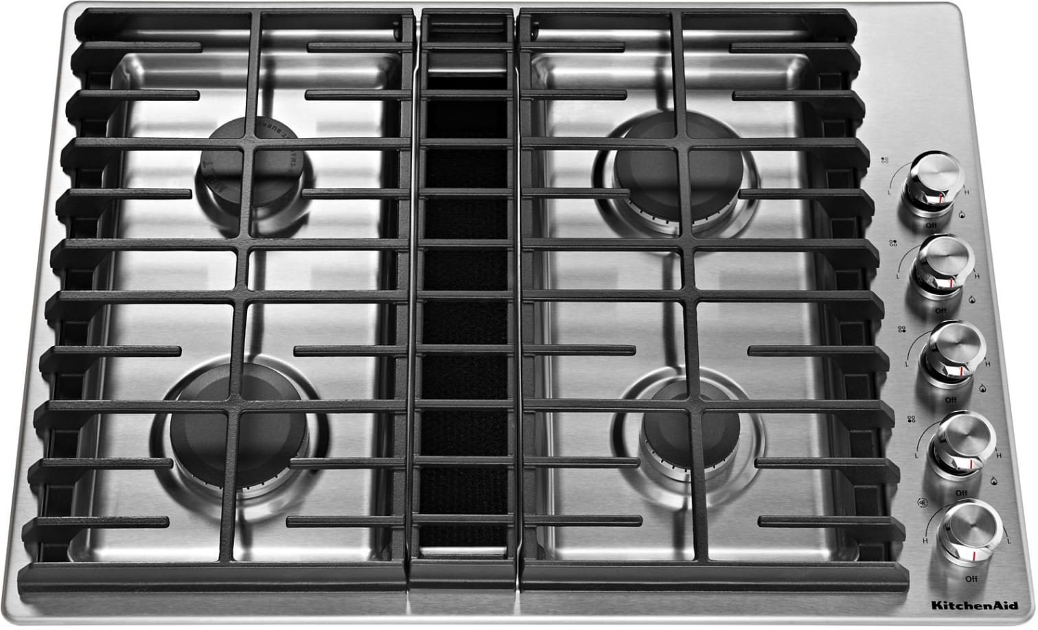 30 Inch Gas Downdraft Cooktop