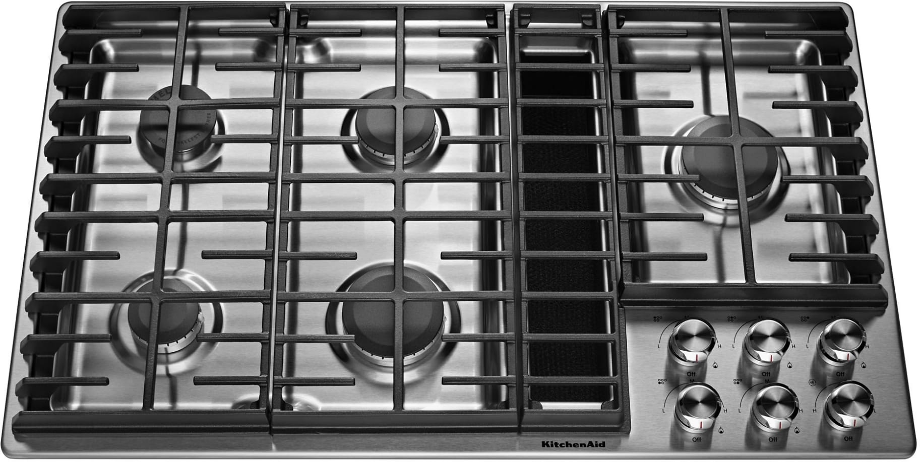 36 Inch Gas Downdraft Cooktop