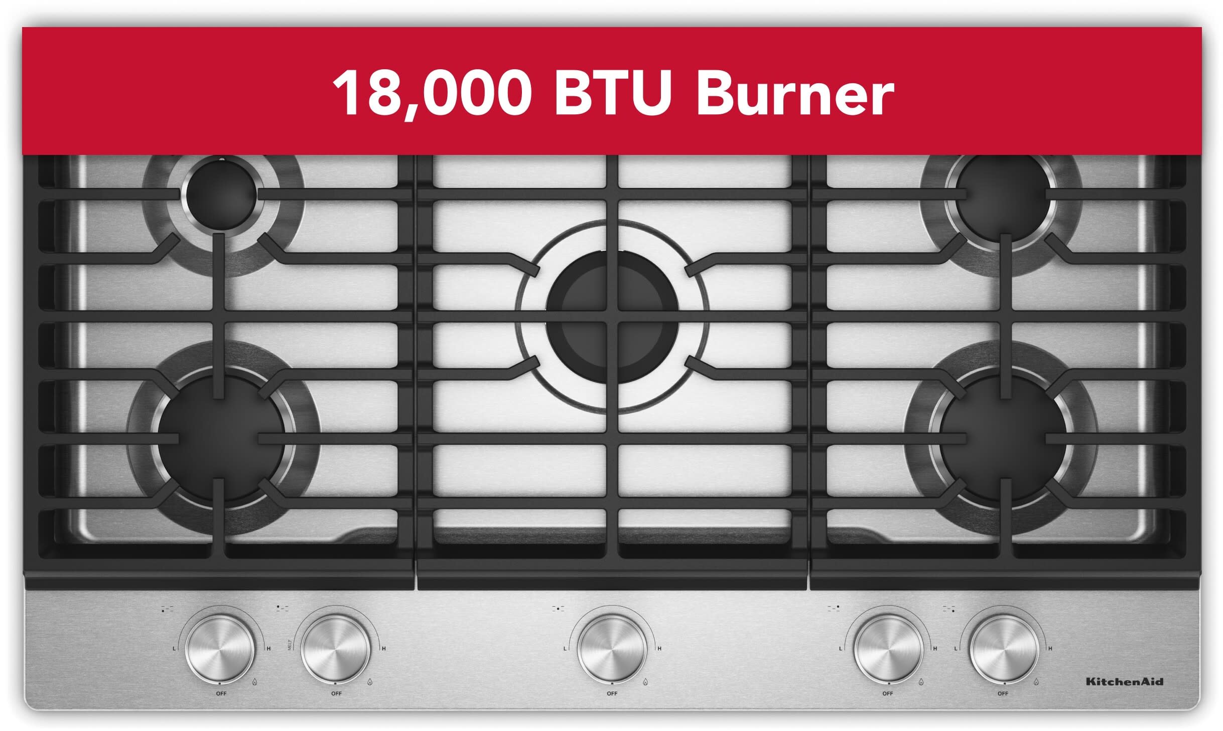 36 Inch Gas Cooktop