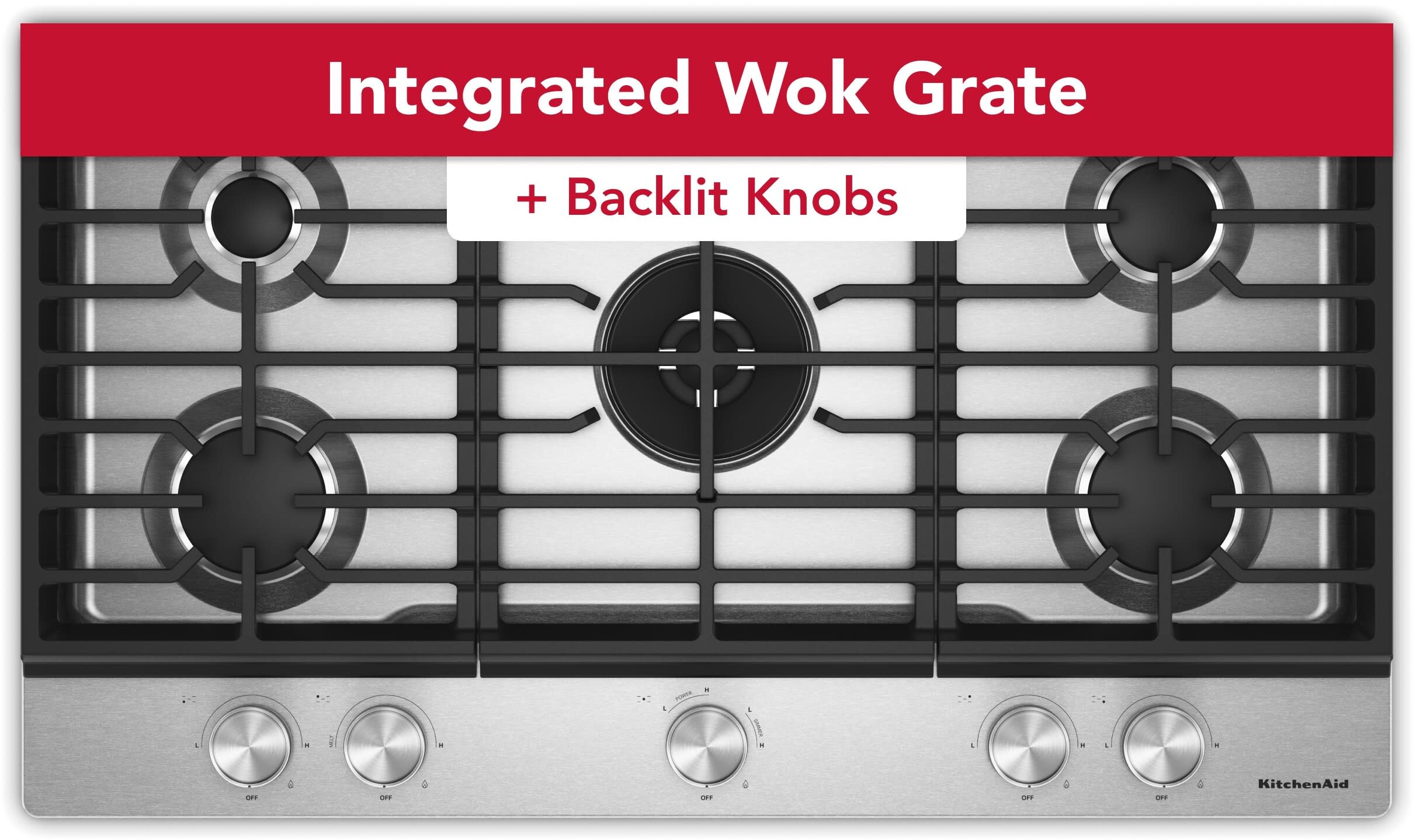 36 Inch Gas Cooktop