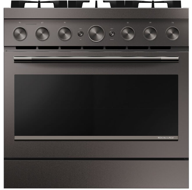 36 Inch Slide-In Commercial-Style Dual Fuel Range