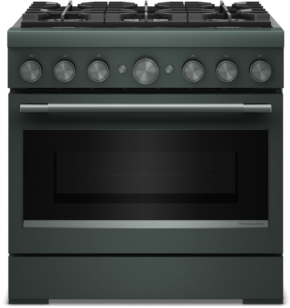 36 Inch Slide-In Commercial-Style Dual Fuel Range