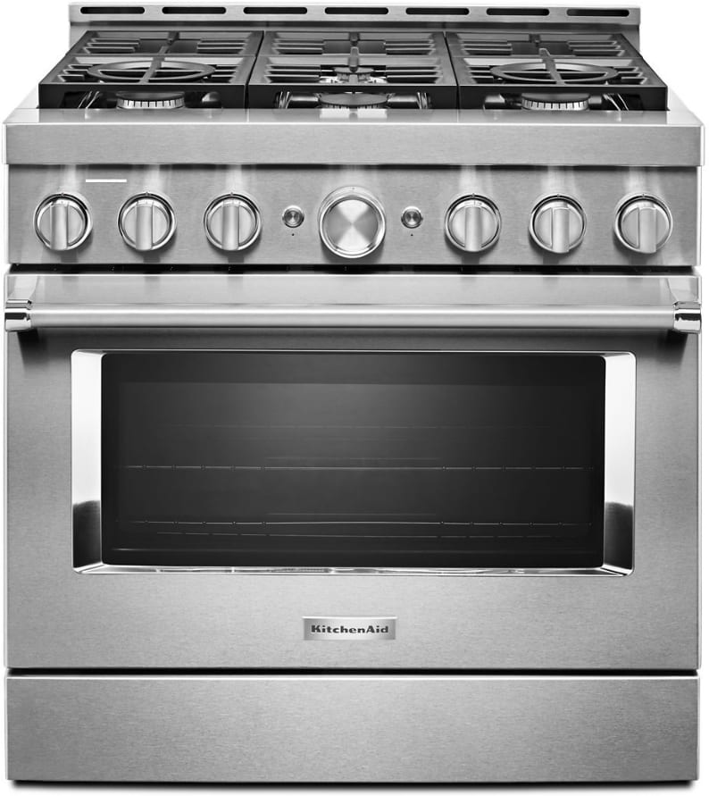 36 Inch Smart Commercial Style Gas Range