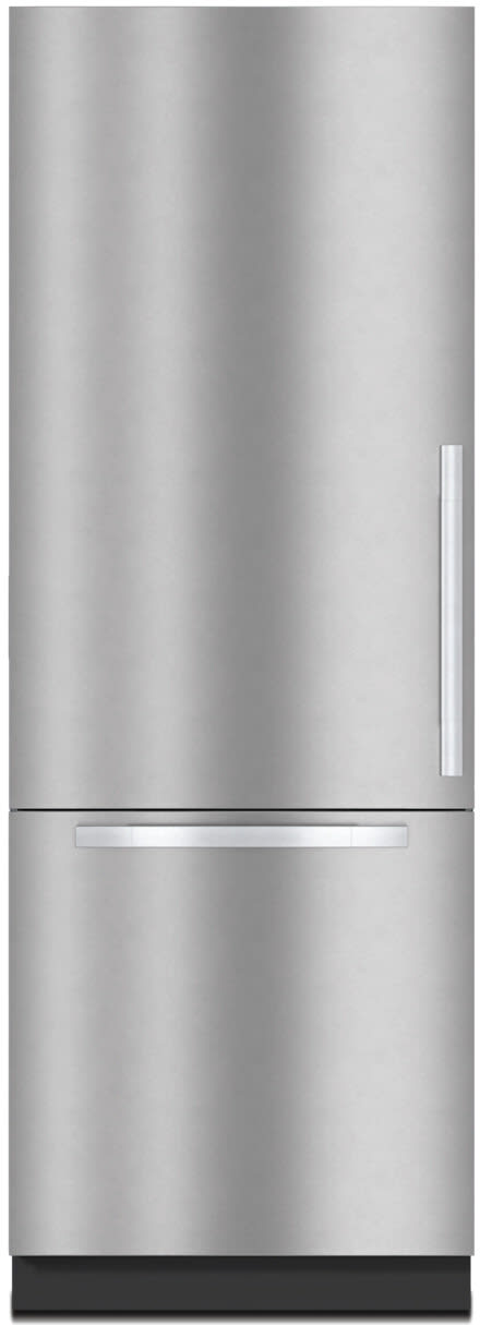 30 Inch Panel Ready Built-In Bottom Freezer Smart Refrigerator Column
