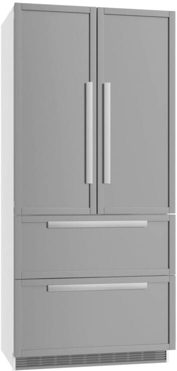 36 Inch Panel Ready French Door Bottom Freezer Drawers Refrigerator