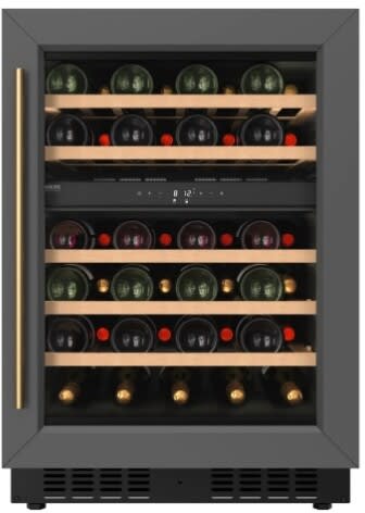 24 Inch Dual Zone Panel Ready Built-in Wine Cooler